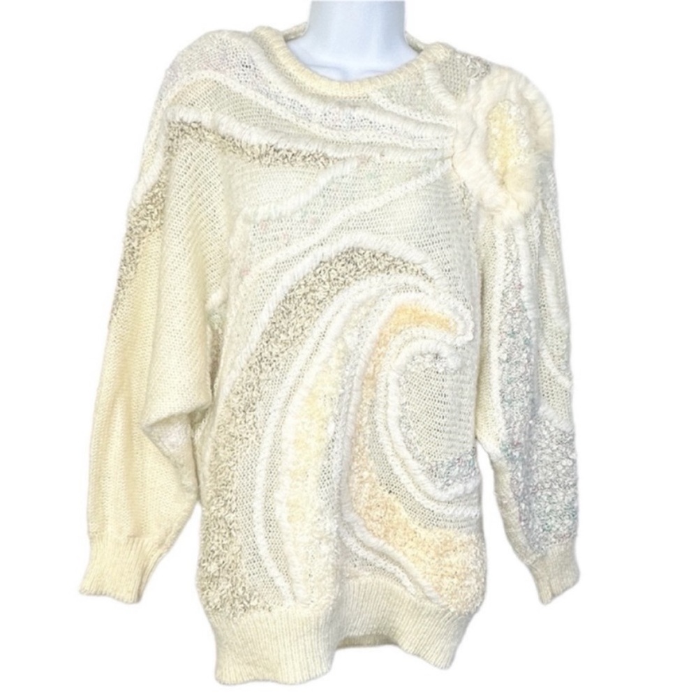 MARIEA KIM Vintage sweater L cream